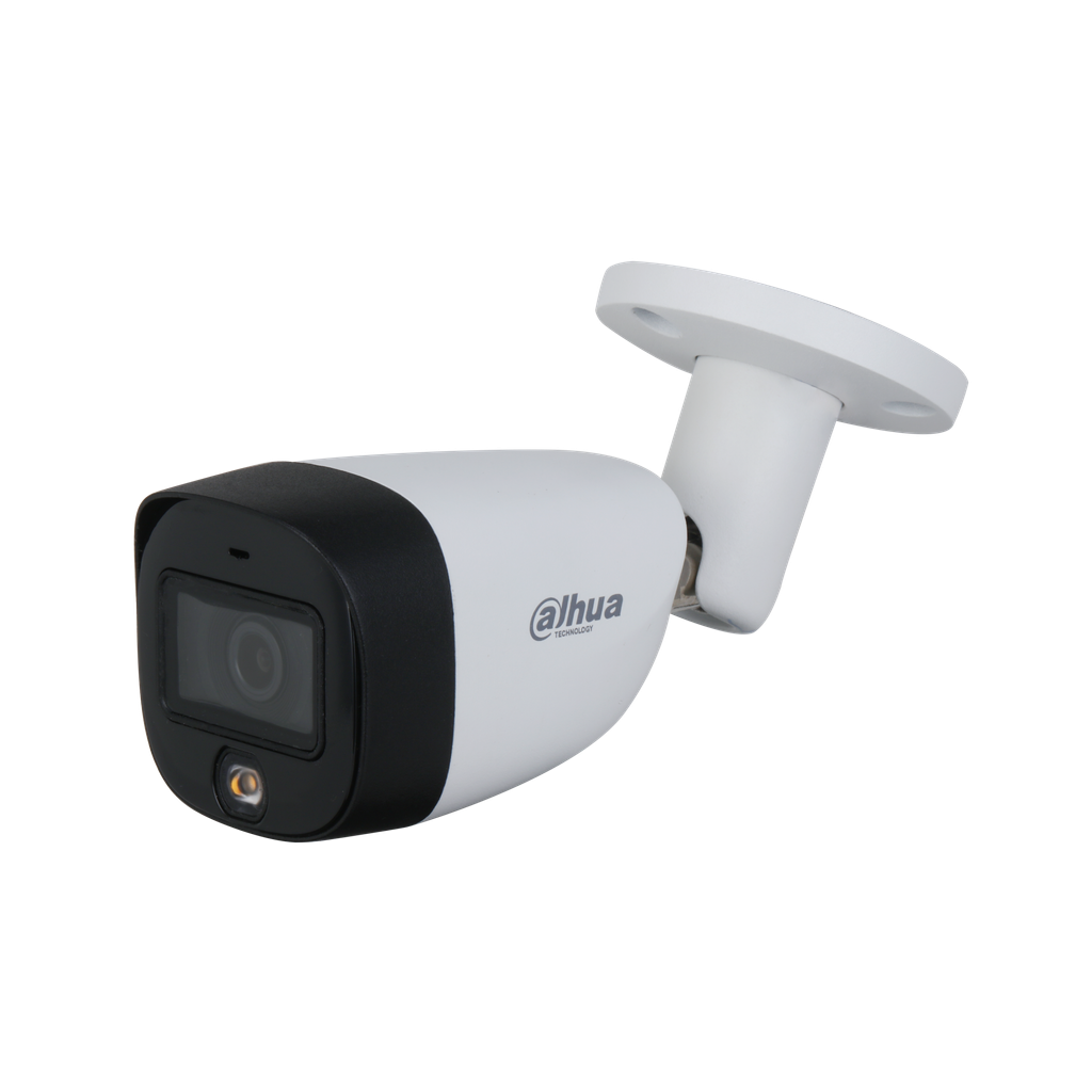DH-HAC-HFW1500CMN-IL-A-0280B-S2. Cámara HDCVI bullet Dahua 5MP lente fijo 2.8mm doble iluminacion 20
