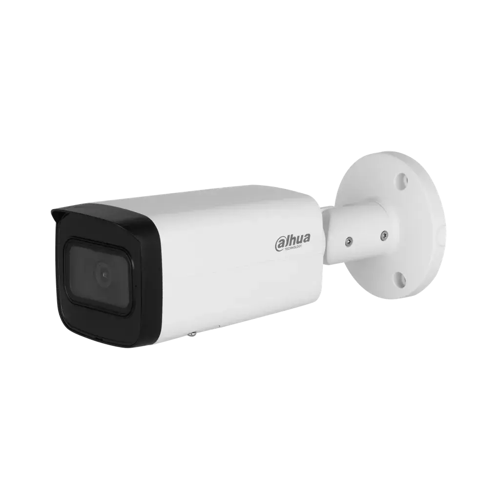 DH-IPC-HFW2541TP-AS-0800B-S2. Cámara IP Dahua bullet 5MP Lente fijo 8mm IR 80m protección IP67 SMD P