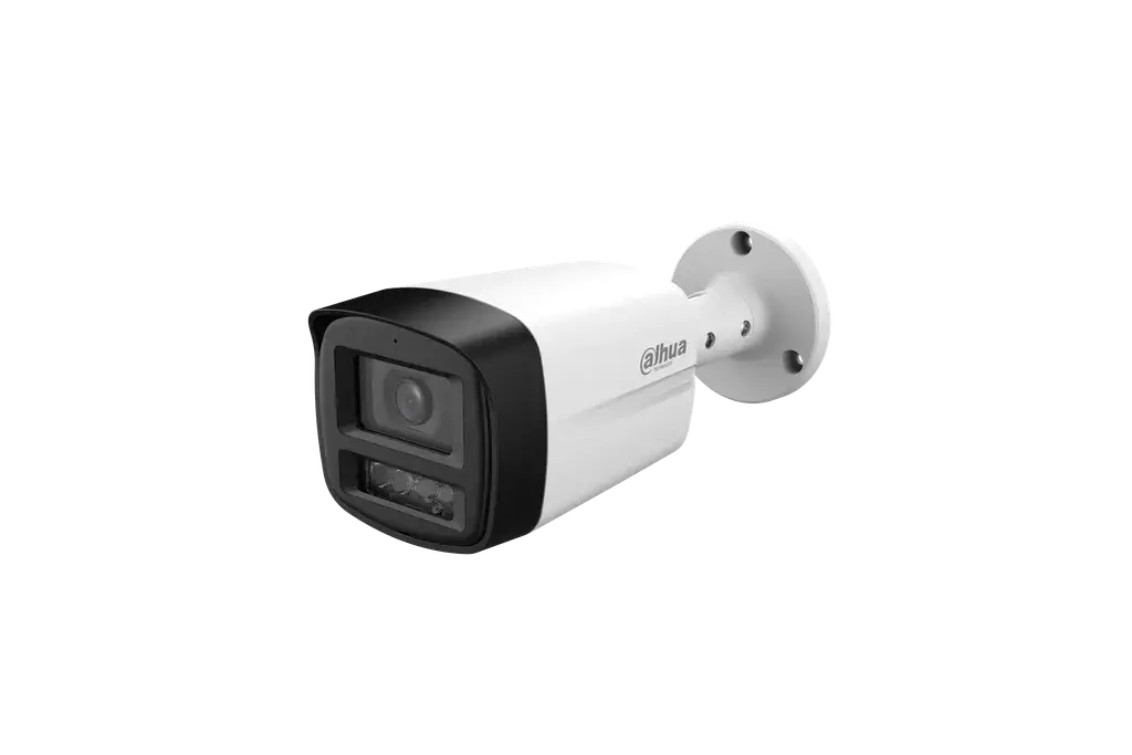 DH-HAC-HFW1239TLMN-IL-A-0280B-S3. Cámara HDCVI bullet 2MP full color con Iluminación Dual Inteligente hasta 40m protección IP67