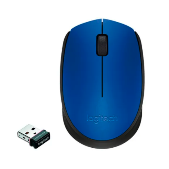 Mouse inalambrico Logitech Azul