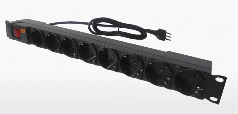 PDU Regleta 8 Salidas AC Multinorma 220V