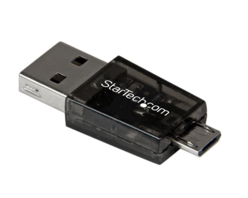 Lector de Tarjeta MicroSD a MicroUSB Startech